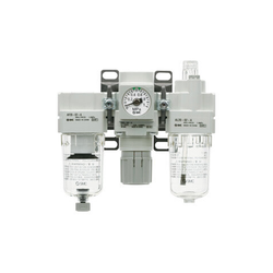 SMC AC20-B to AC60-B, Air Filter, Regulator and Lubricator, AC30-03DE-V-B