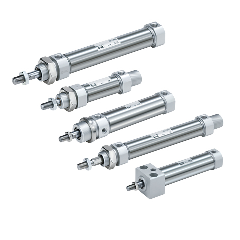 SMC C85 Series ISO air cylinder, single acting, single rod, C85N20-10S
