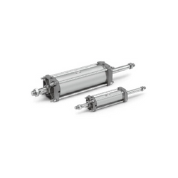 SMC CA2W-Z Series Air Cylinder, Double Acting, Double Rod, CA2WB50-75Z