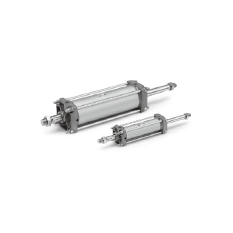 SMC CA2W-Z Series Air Cylinder, Double Acting, Double Rod, CDA2WB80-125Z