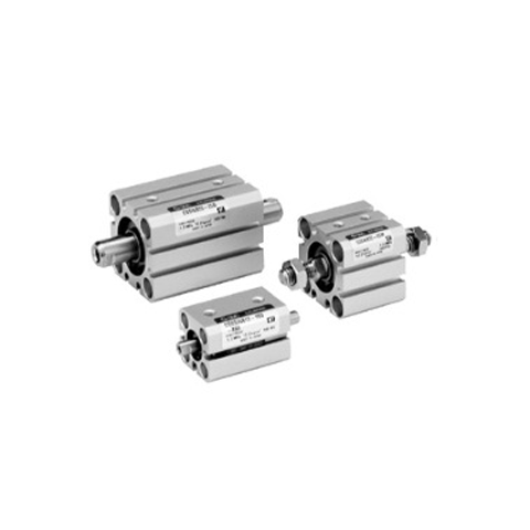 SMC CQSW Series, Compact Type Cylinder, non rot, Double Acting, Double Rod, CDQSWB12-10D