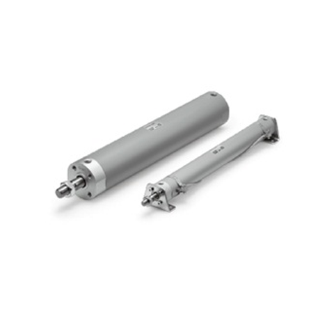 SMC CG1-Z Series Air Cylinder, Round Body, Double Acting, Single Rod, CDG1BN25-25Z