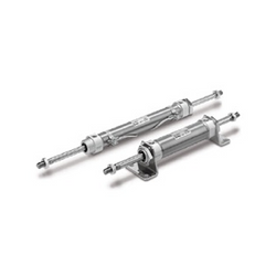 SMC CM2W-Z Series Air Cylinder, round body, Double Acting, Double Rod, CDM2WB20-50AZ