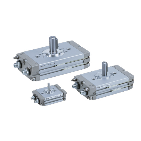 SMC CRQ2 Series Compact Rotary Actuator, Rack and Pinion Type, CDRQ2BS15-90-A90