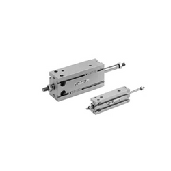 SMC  CUW Series, Free Mounting Cylinder, Double Acting, Double Rod, CDUW16-20D