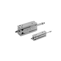 SMC  CUW Series, Free Mounting Cylinder, Double Acting, Double Rod, CUW10-5D