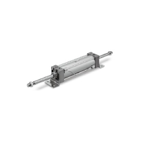SMC MBW-Z Series Tie-Rod Cylinder. Non-Rotating, Double Acting, Double Rod, MBWB50-25Z