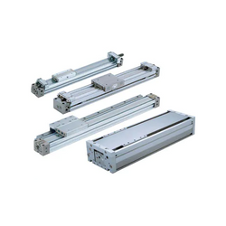 SMC MY1B Series mechanical joint rodless cylinder, Guided cylinder basic type, MY1B25G-350LZ