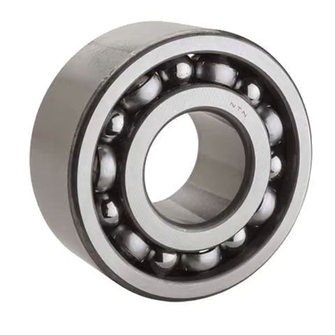 NTN 5209 Double Row Angular Contact Bearing - 45 mm Bore, 85 mm OD, 1.1875 in Width, Open, Without Snap Ring, 25 ° Contact Angle